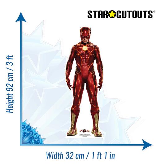 The Flash 2023 Star Mini Ezra Miller Cardboard Cutout - mycardboardcutout