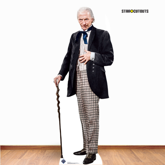 SC4401 First Doctor William Hartnell Cardboard Cut Out Height 174cm - mycardboardcutout
