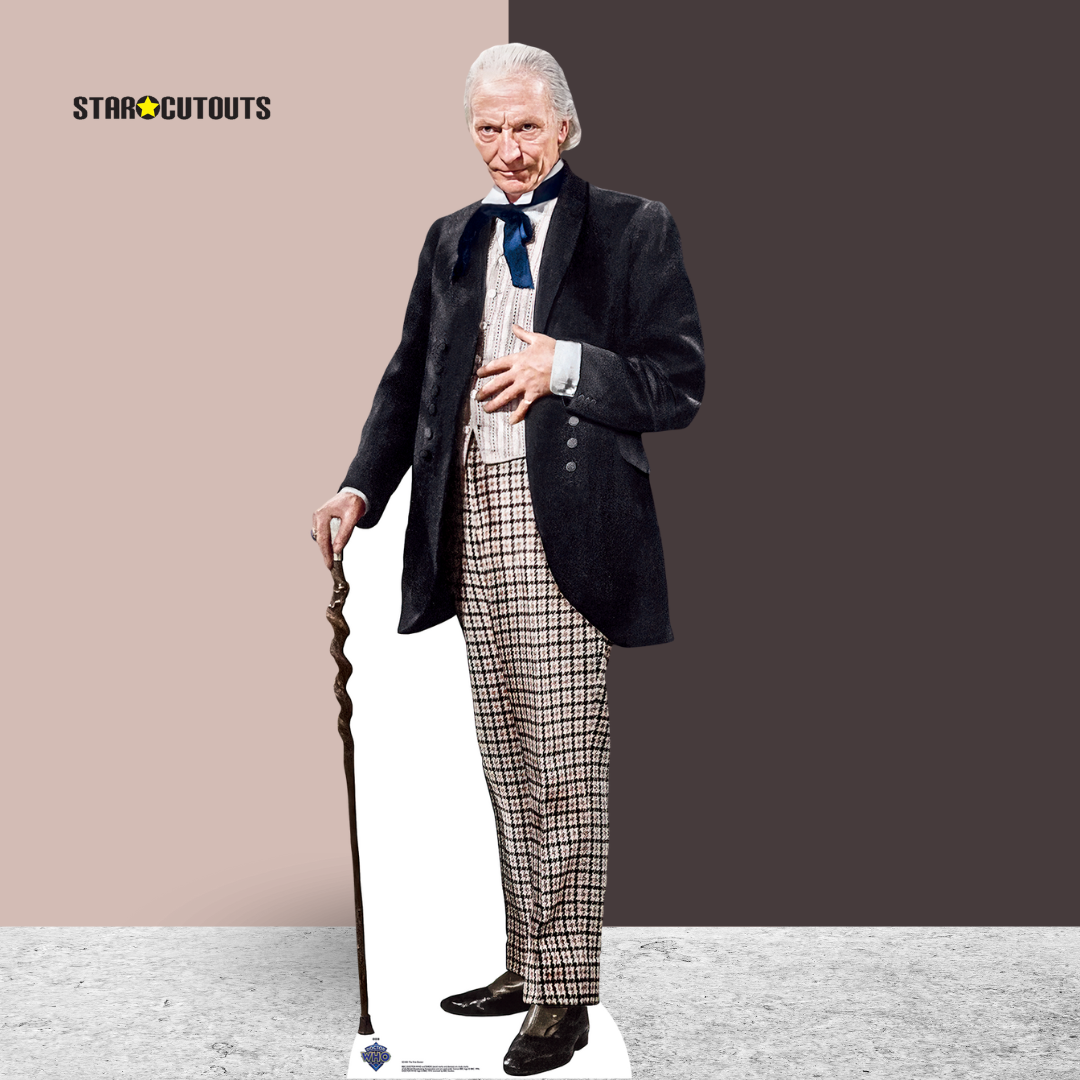 SC4401 First Doctor William Hartnell Cardboard Cut Out Height 174cm - mycardboardcutout