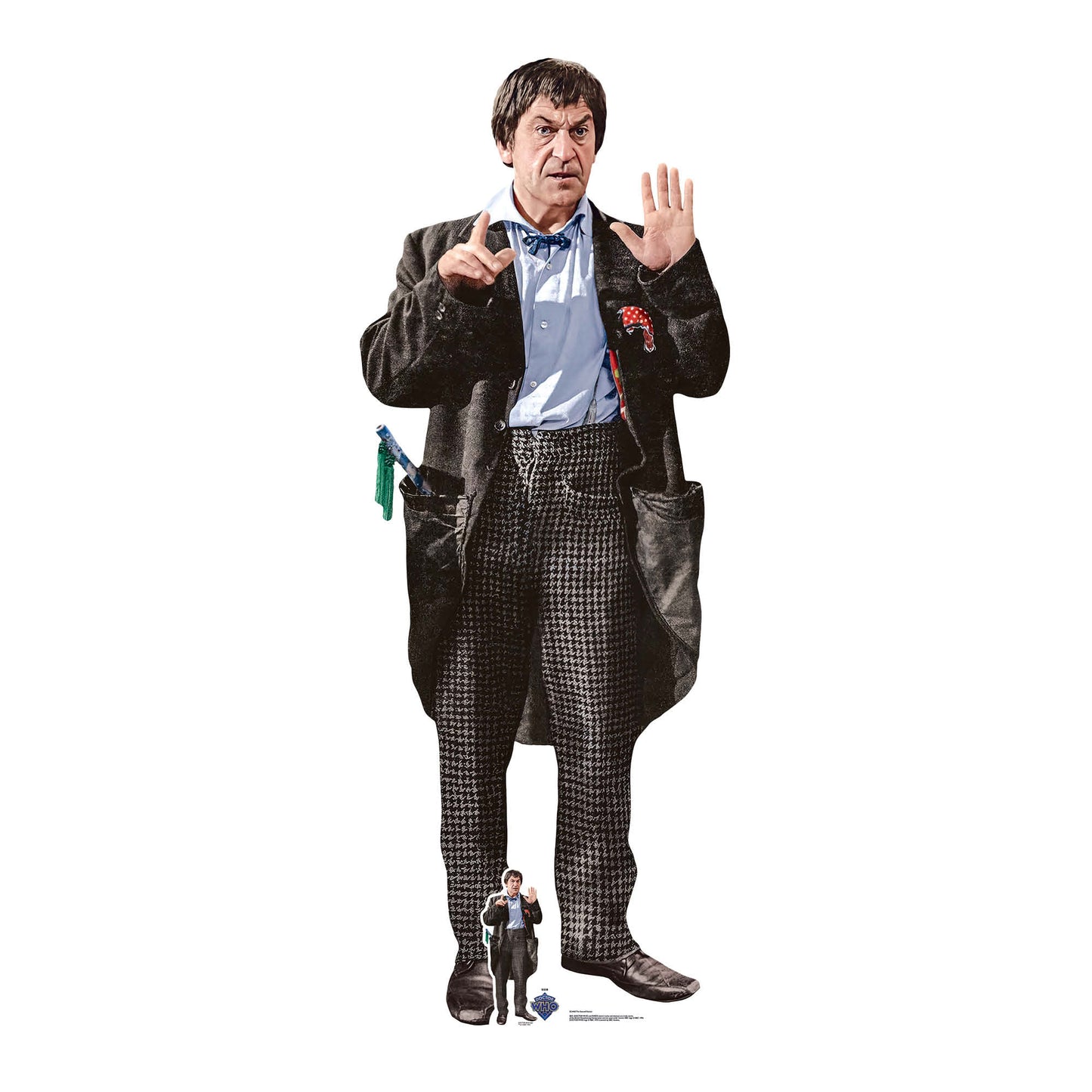 SC4402 Second Doctor Patrick Troughton Cardboard Cut Out Height 171cm