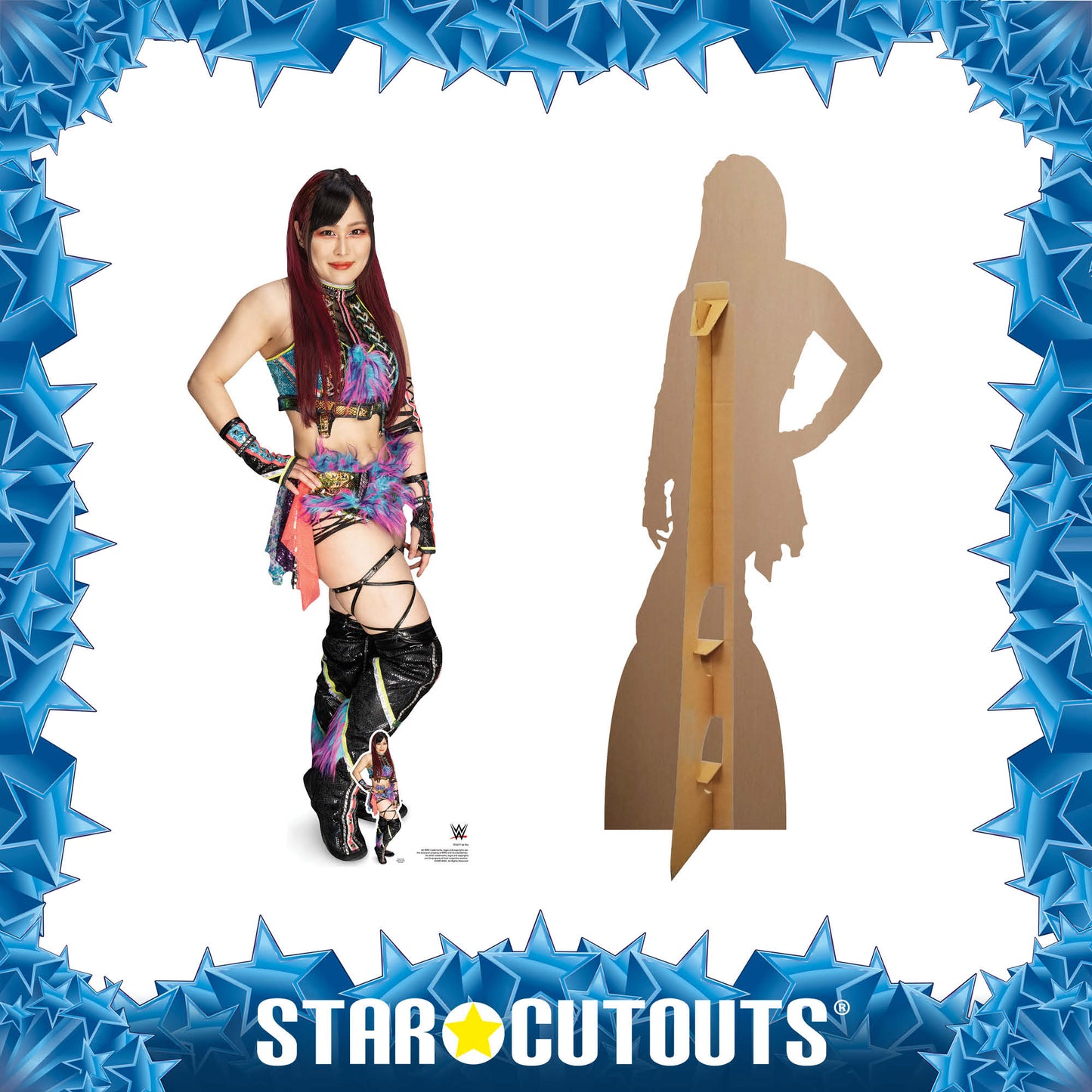 SC4411 Iyo Sky WWE Cardboard Cut Out Height 157cm - mycardboardcutout
