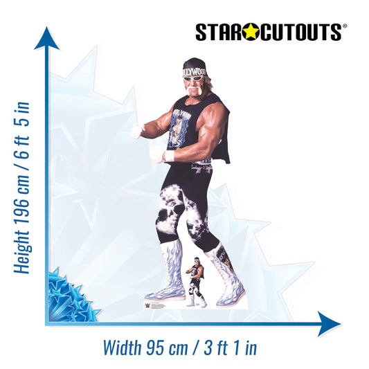 SC4414 Hulk Hogan NWO WWE Cardboard Cut Out Height 196cm - mycardboardcutout