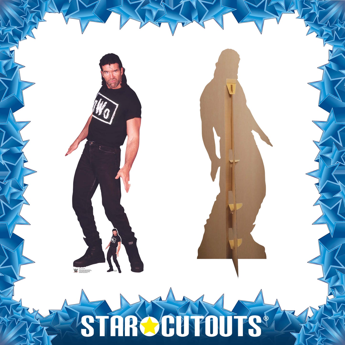 SC4415 Scott Hall NWO WWE Cardboard Cut Out Height 196cm - mycardboardcutout