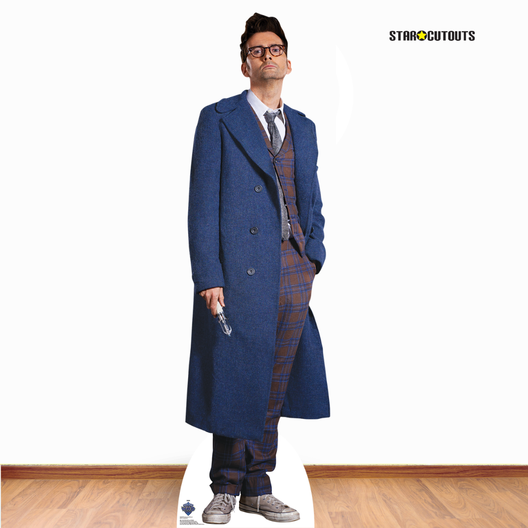 SC4425 14th Doctor Who Sonic Screwdriver David Tennant Cardboard Cut Out Height 186cm - mycardboardcutout