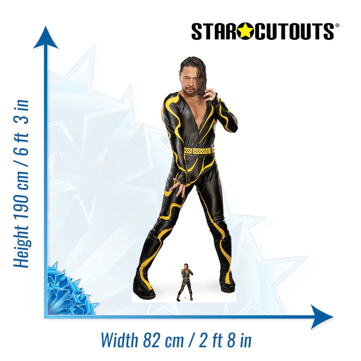 SC4428 Nakamura  Cardboard Cut Out Height 190cm