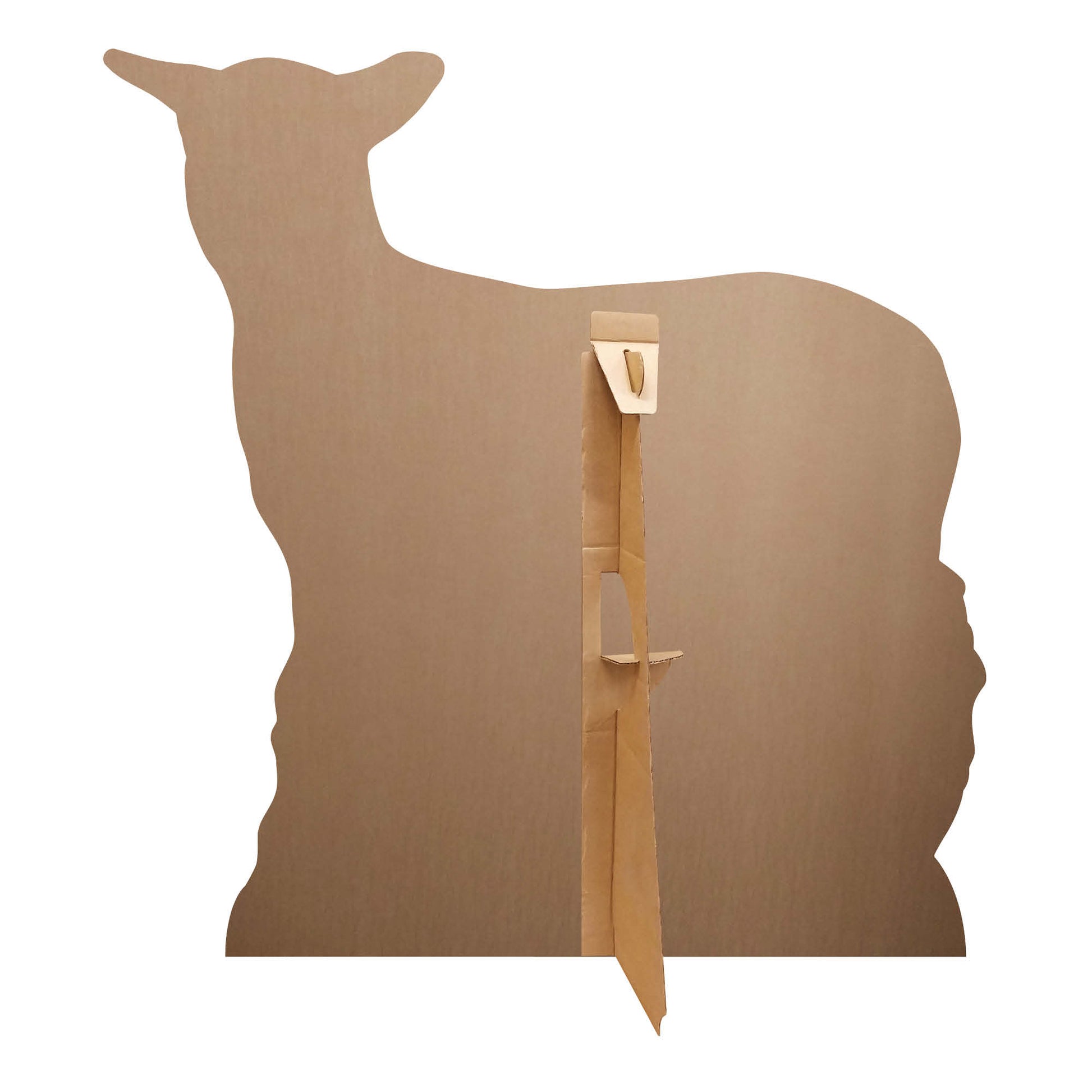 SC4438 Lamb Farm Animal Cardboard Cut Out Height 74cm - mycardboardcutout