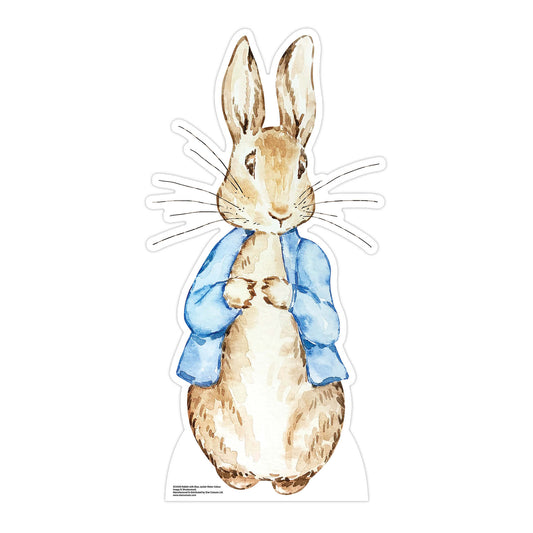 SC4440 Rabbit Blue Jacket Cardboard Cut Out Height 93cm - mycardboardcutout