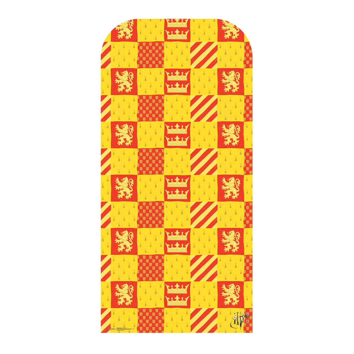 SC4446 Gryffindor Hogwarts House Backdrop - Sailboard Harry Potter Cardboard Cut Out Height 193.00cm - mycardboardcutout