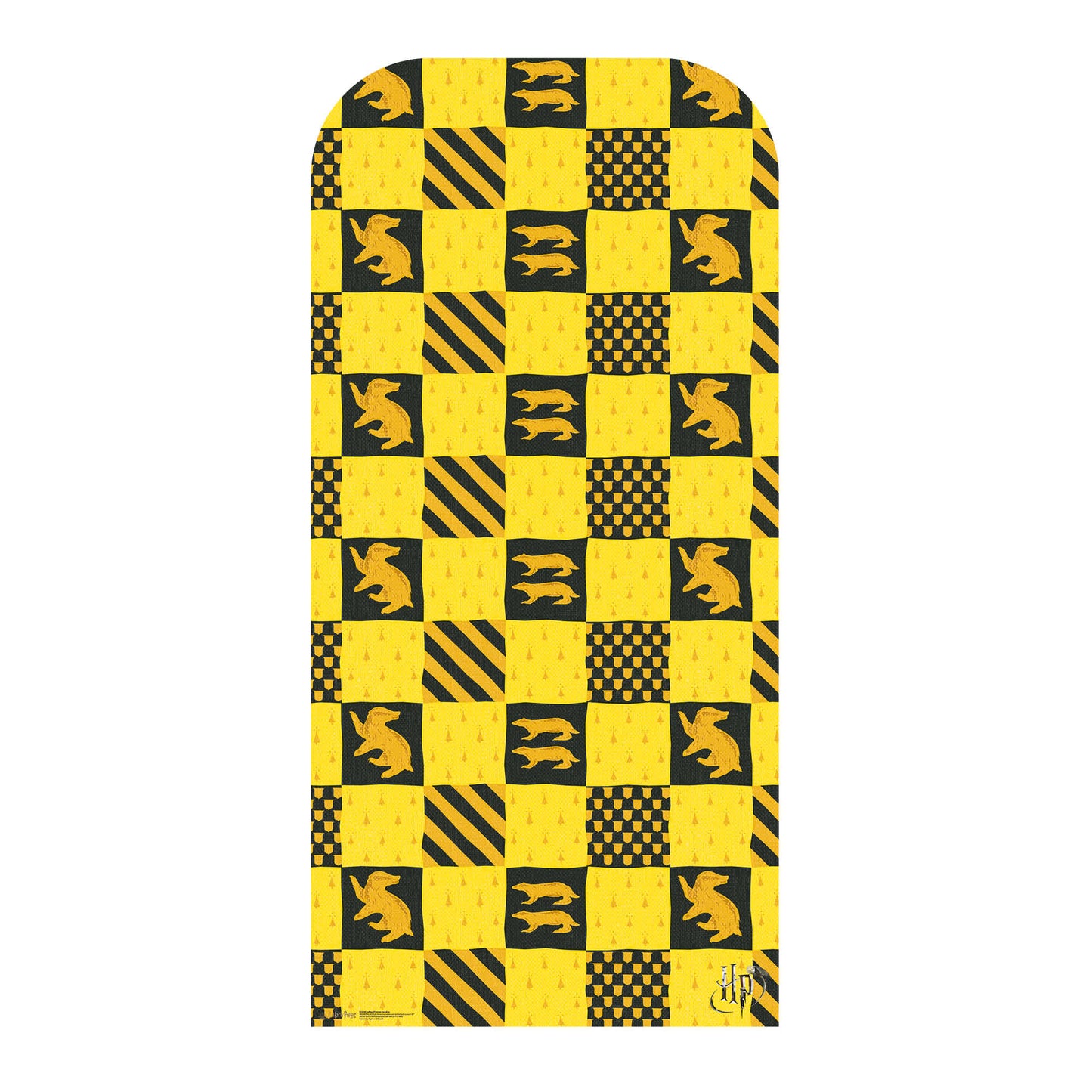 SC4448 Hufflepuff Hogwarts House Backdrop - Sailboard Harry Potter Cardboard Cut Out Height 193.00cm - mycardboardcutout