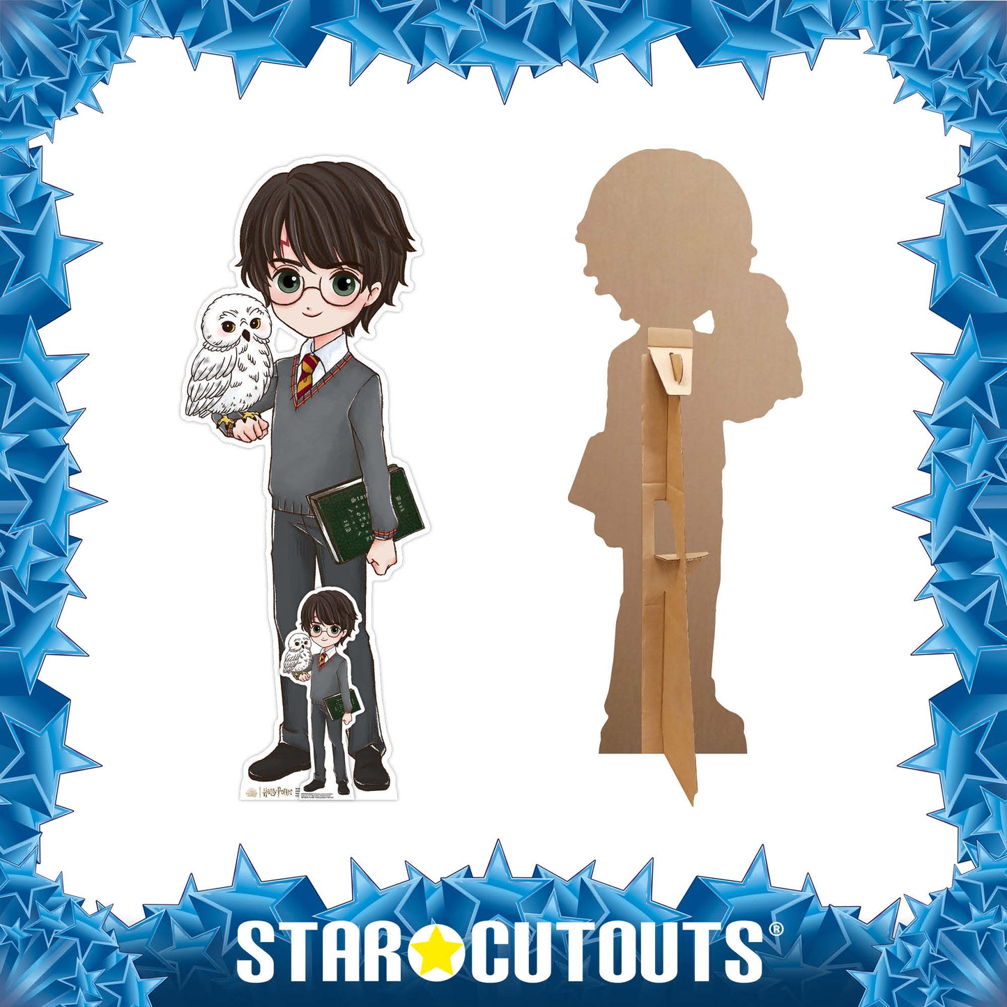 SC4452 Cute Harry Potter Animated Cardboard Cut Out Height 92cm - mycardboardcutout