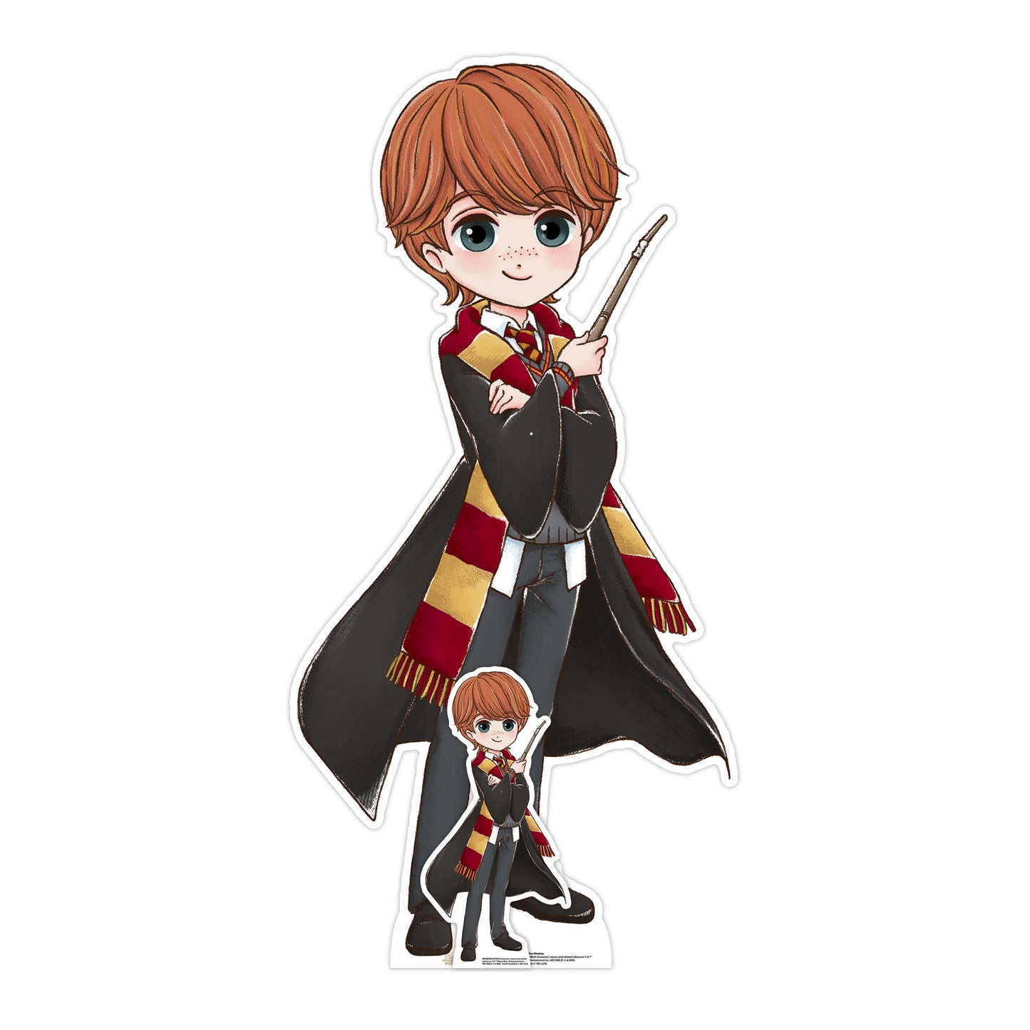 SC4453 Cute Ron Weasley Animated Cardboard Cut Out Height 92cm - mycardboardcutout