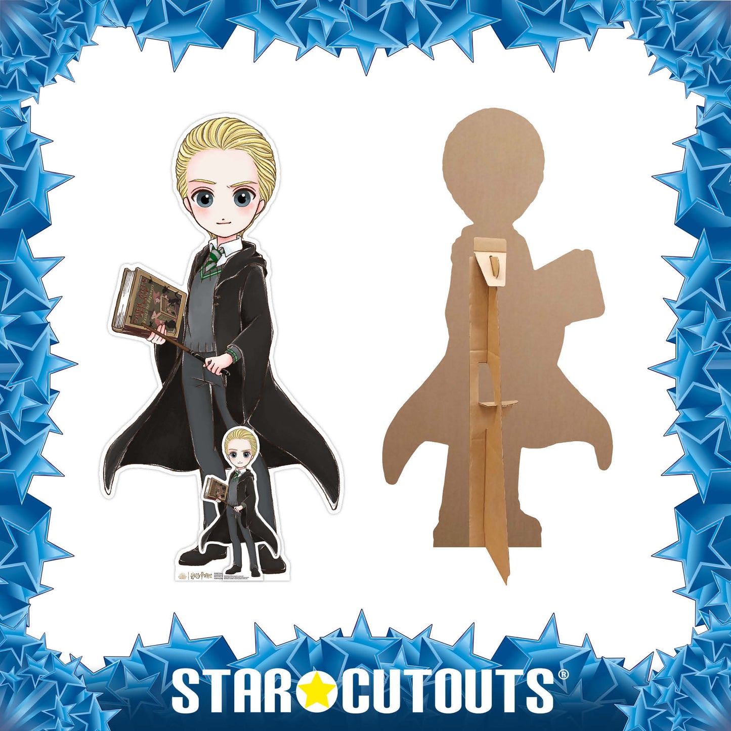 SC4457 Cute Draco Malfoy Animated Cardboard Cut Out Height 92cm - mycardboardcutout
