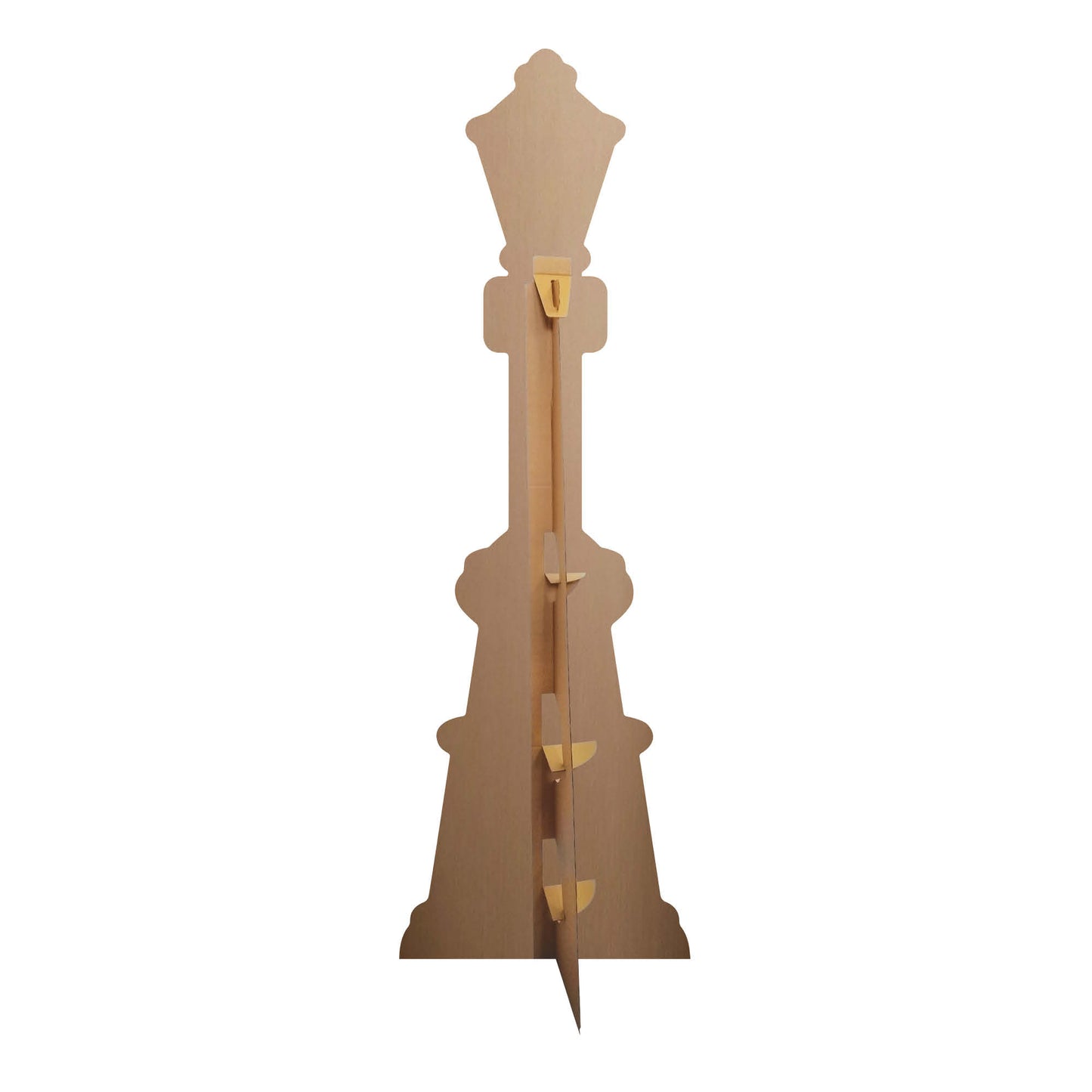 SC4458 Lampost Blank Sign Victorian Era Cardboard Cut Out Height 189cm - mycardboardcutout
