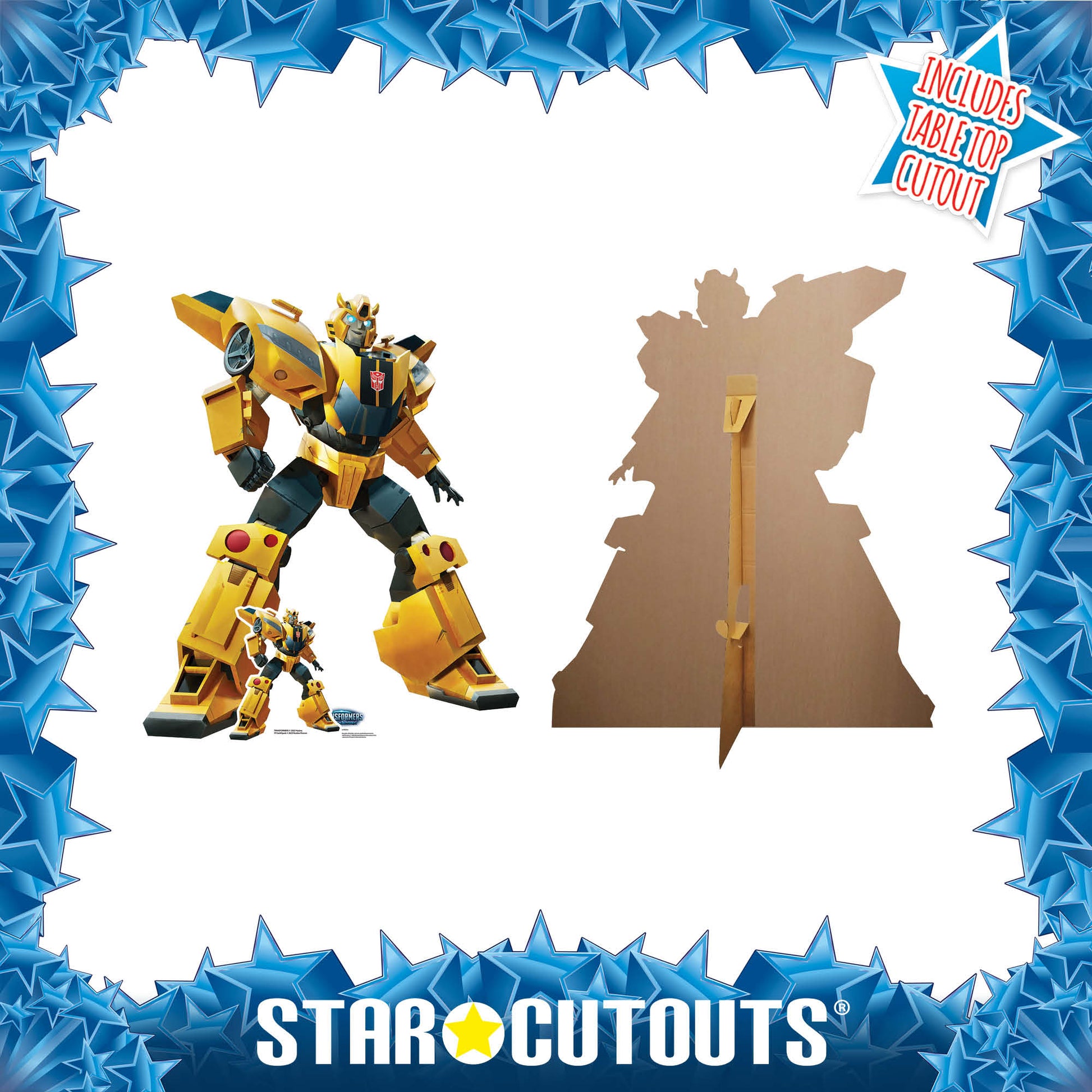 SC4460 Bumblebee Transformers Cardboard Cut Out Height 113cm - mycardboardcutout