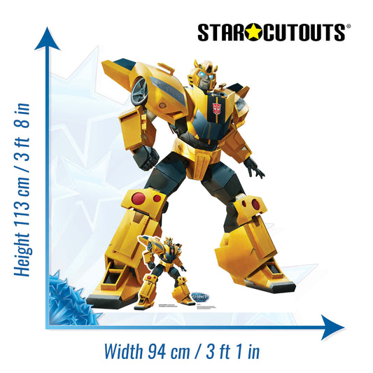 SC4460 Bumblebee Transformers Cardboard Cut Out Height 113cm - mycardboardcutout