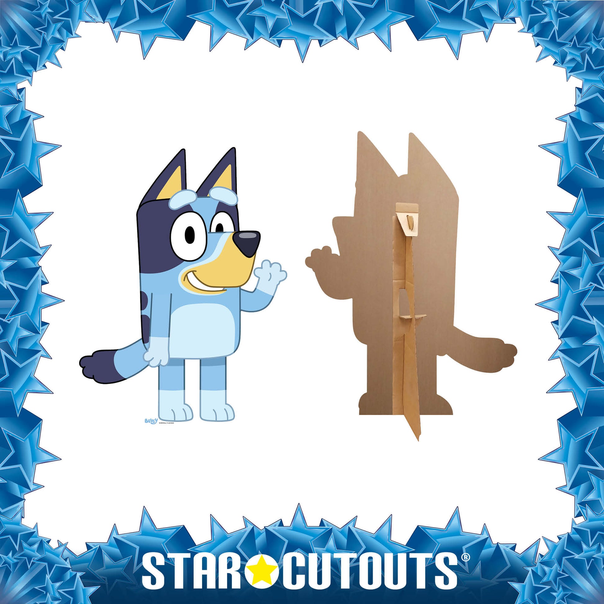 SC4463 Bluey Cardboard Cut Out Height 91cm - mycardboardcutout