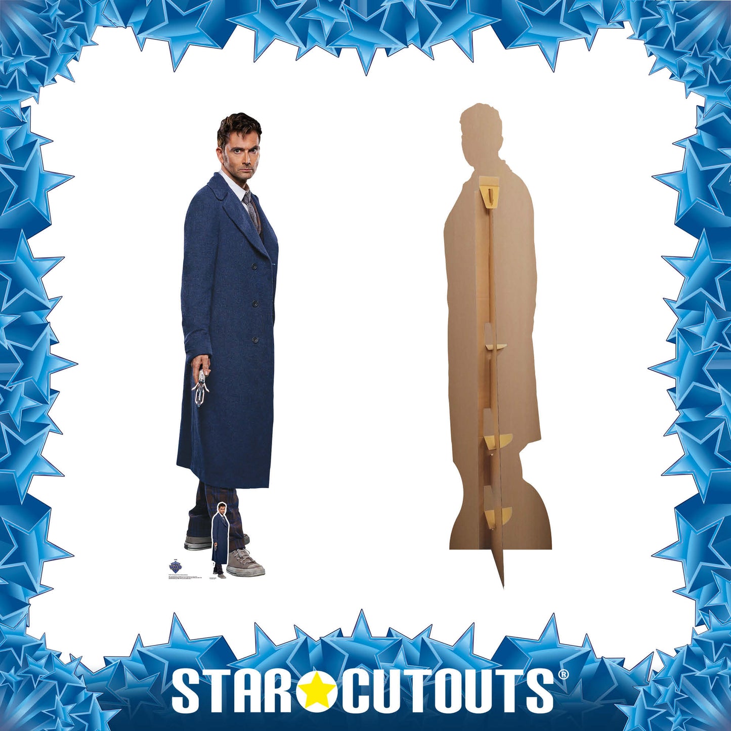 SC4471 14th Doctor Who  David Tennant Cardboard Cut Out Height 186cm