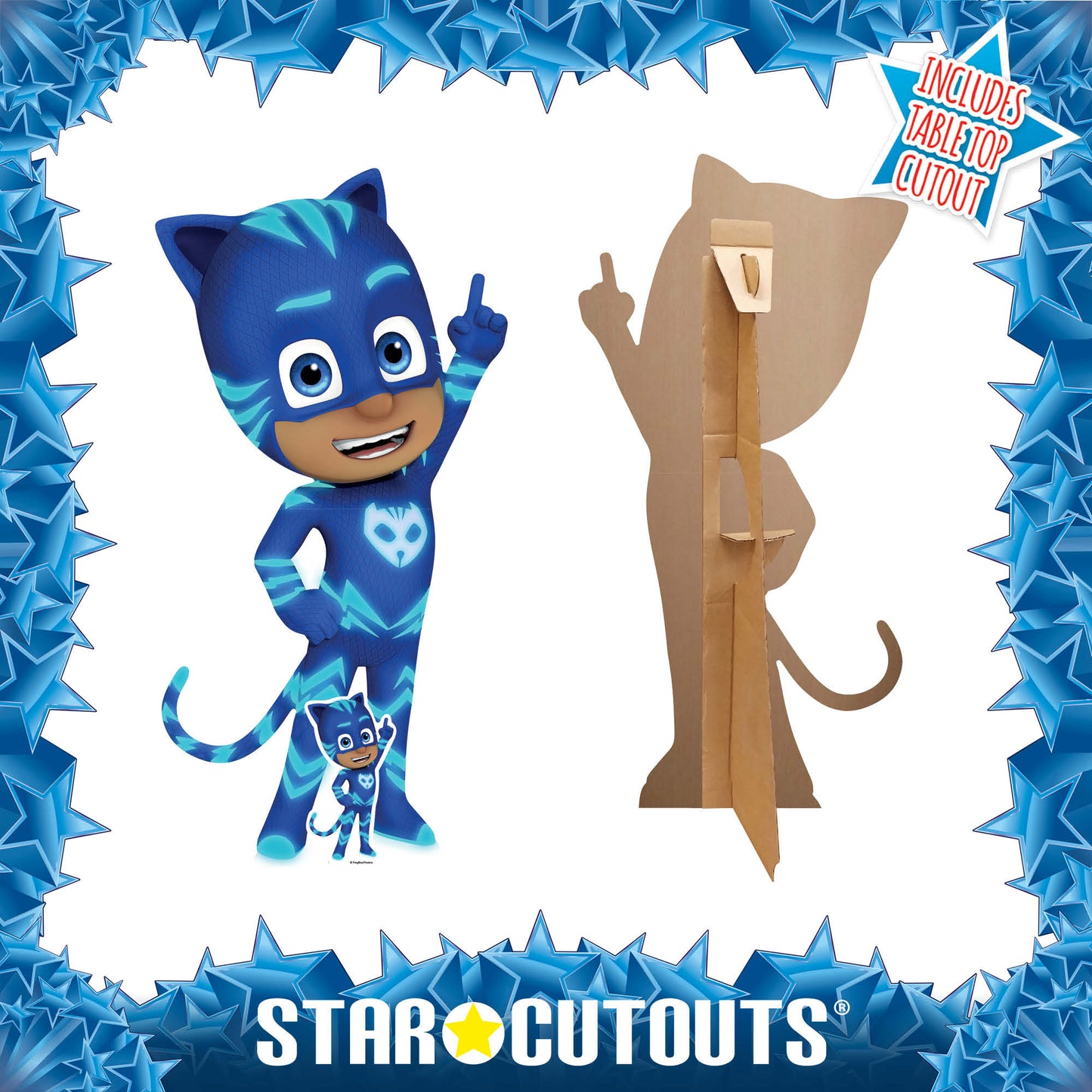 SC4501 PJ Masks Catboy Cardboard Cut Out Height 93cm