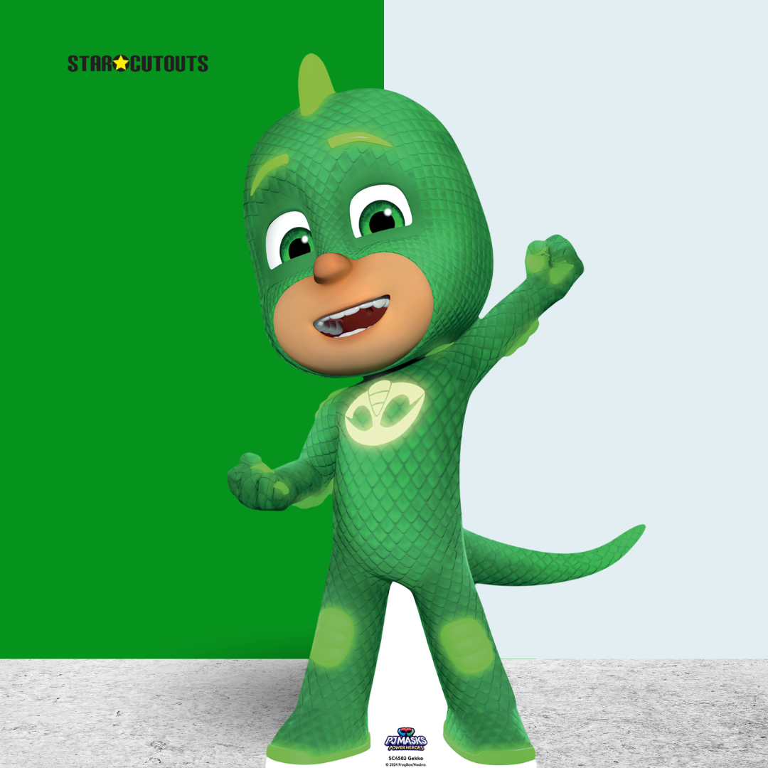 SC4502 SC4502 PJ Masks Gekko Cardboard Cut Out Height 83cm