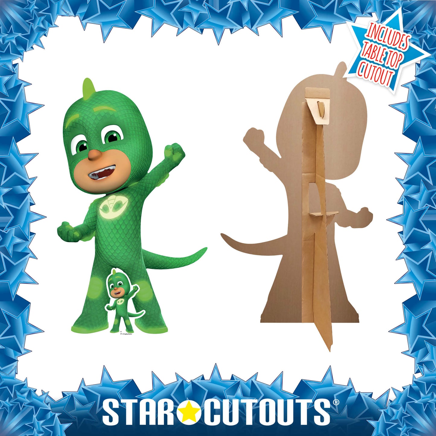 SC4502 SC4502 PJ Masks Gekko Cardboard Cut Out Height 83cm