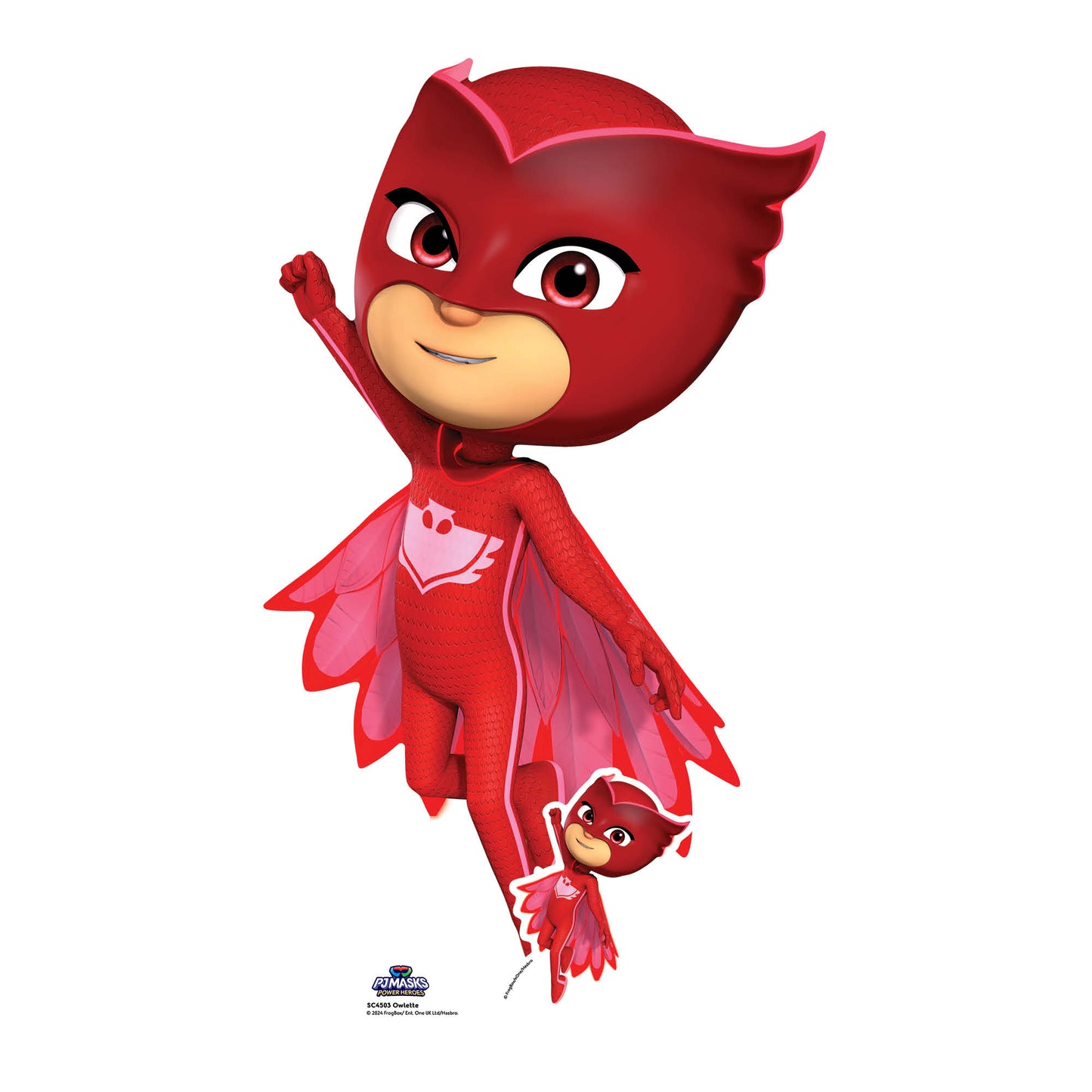 SC4503 PJ Masks Owlette Cardboard Cut Out Height 85cm