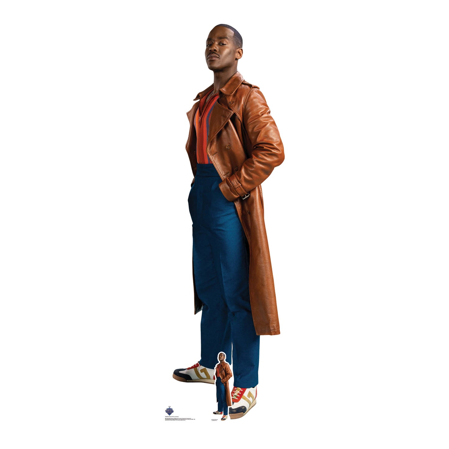 SC4508 Ncuti Gatwa as The Fifteenth Doctor - Doctor Who - Side Glance Variant Cardboard Cut Out Height 174cm - mycardboardcutout