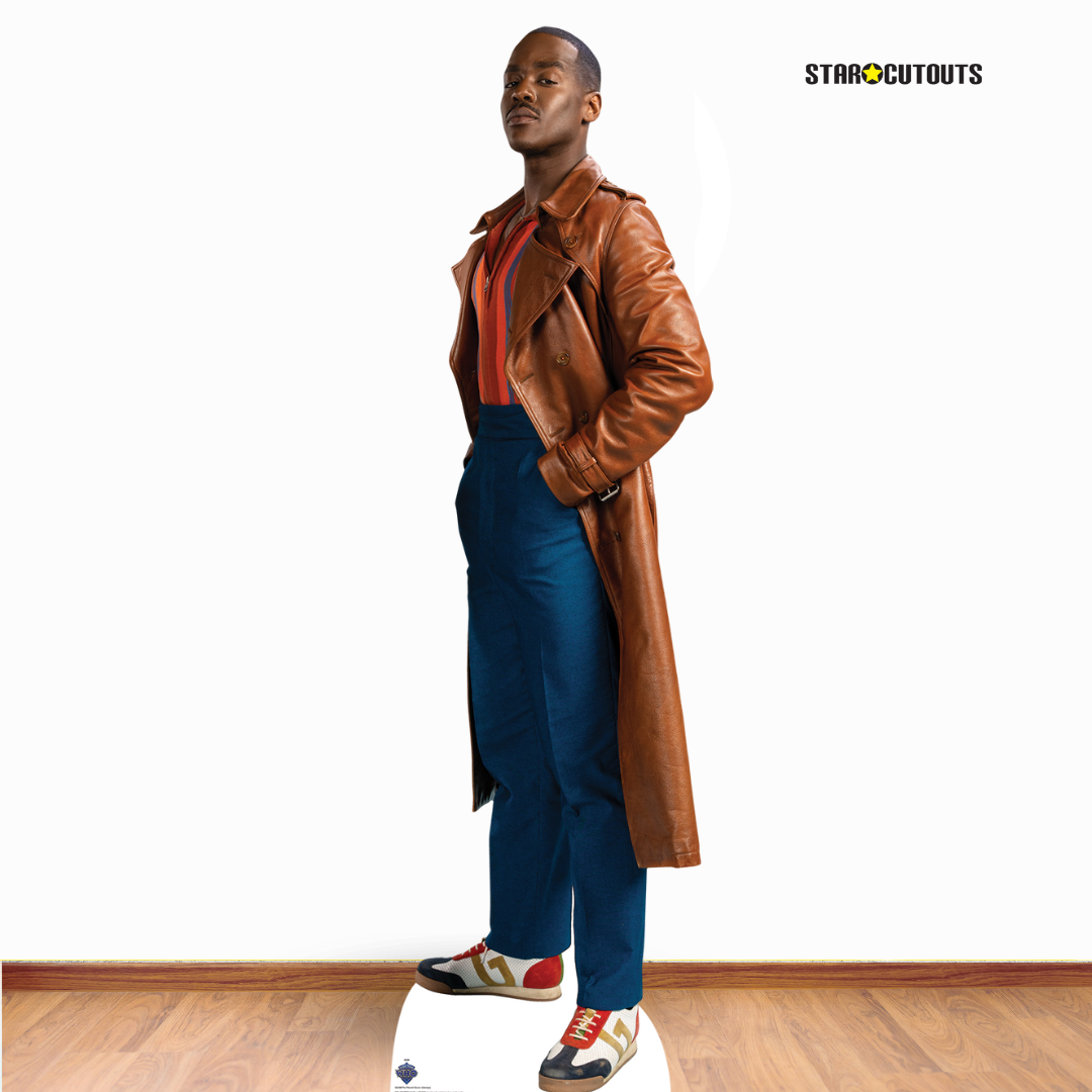 SC4508 Ncuti Gatwa as The Fifteenth Doctor - Doctor Who - Side Glance Variant Cardboard Cut Out Height 174cm - mycardboardcutout