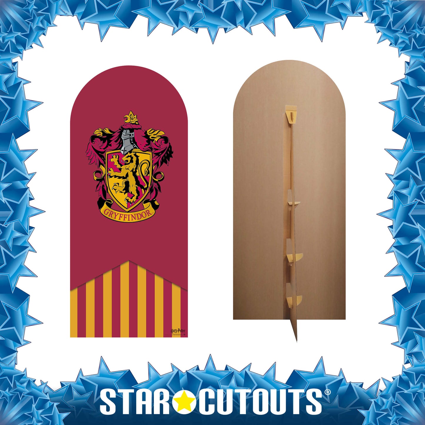SC4515 Gryffindor Backdrop Single Harry Potter Cardboard Cut Out Height 185.00cm - mycardboardcutout