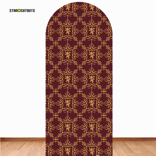 SC4539 Game of Thrones Lannister Pattern Backdrop  Cardboard Cut Out Height 185cm