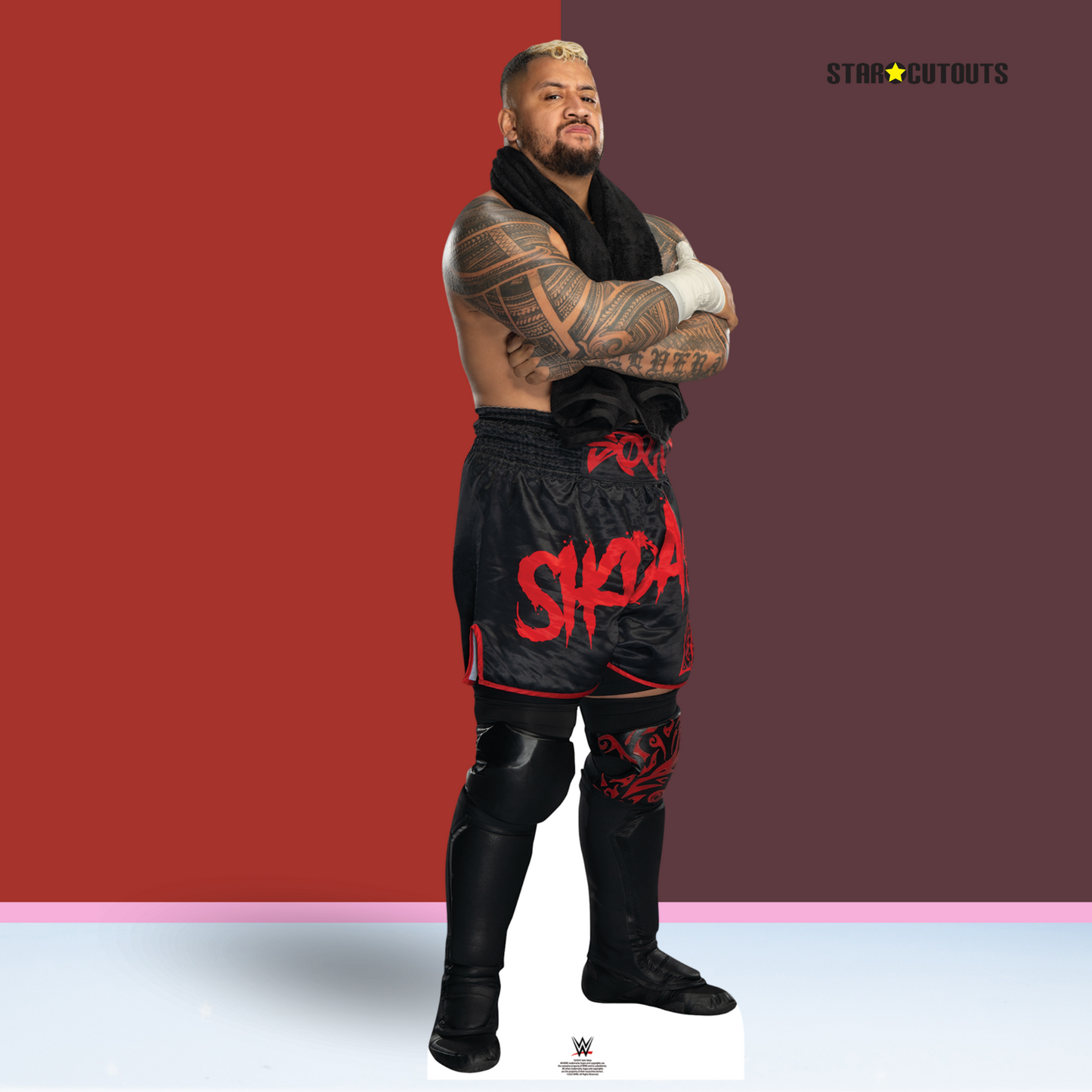 SC4547 Solo Sikoa WWE Cardboard Cut Out Height 190cm