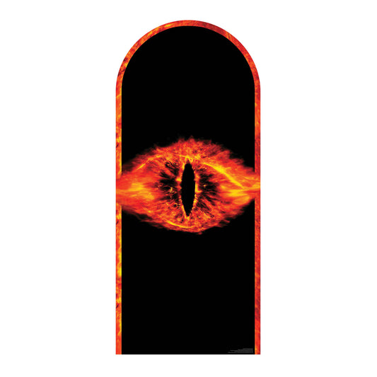 SC4555 Lord of The Rings Eye of Sauron Backdrop Single  Cardboard Cut Out Height 185cm
