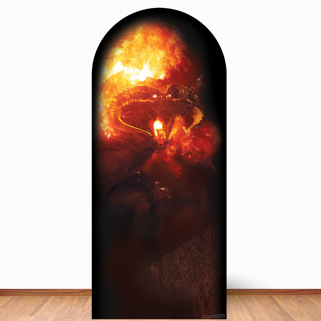 SC4556 Lord of The Rings Balrog Backdrop Single Cardboard Cut Out Height 185cm