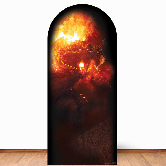SC4556 Lord of The Rings Balrog Backdrop Single  Cardboard Cut Out Height 185cm