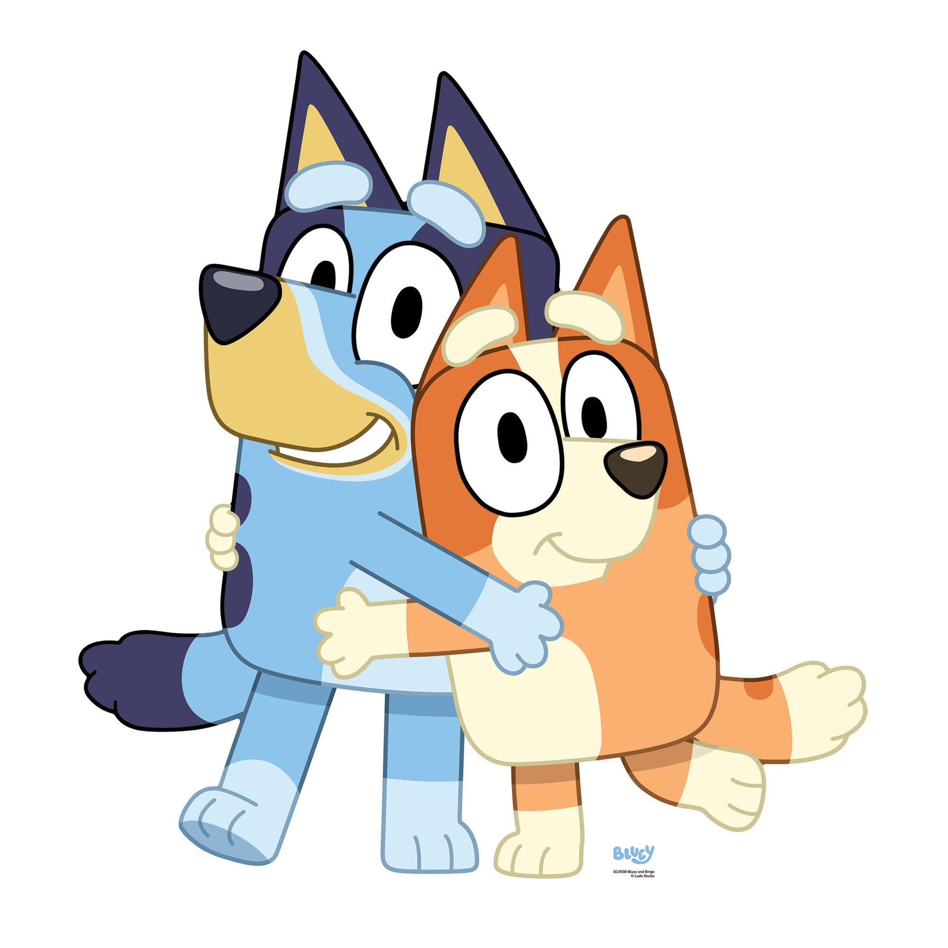 SC4558 Bluey and Bingo Cardboard Cut Out Height 91cm - mycardboardcutout