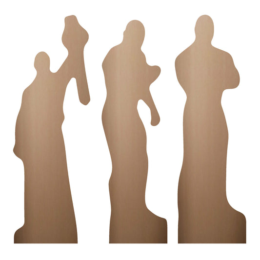 SC4576 The Rock Three Shelf Top  Cardboard Cutouts Height 31cm