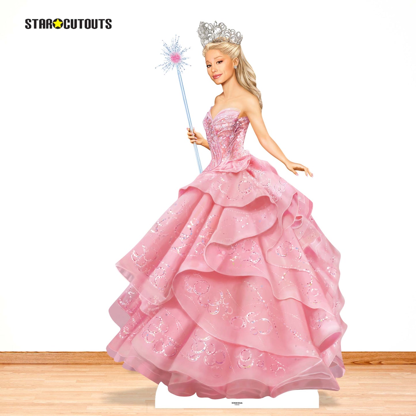SC4628 Glinda Witch Wicked Pink Cardboard Cut Out Height 150cm