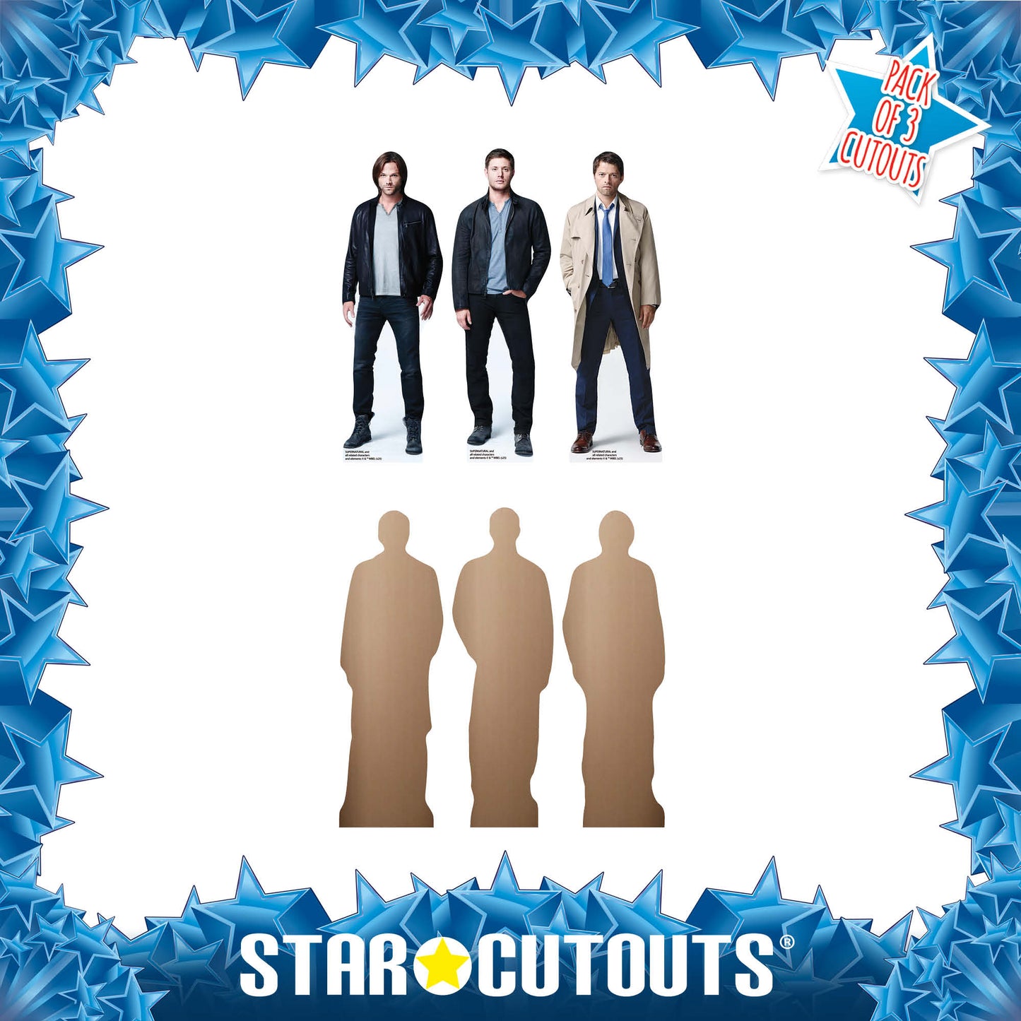 SC4635 Supernatural Shelf Top Pack Cardboard Cut Out Height 31cm