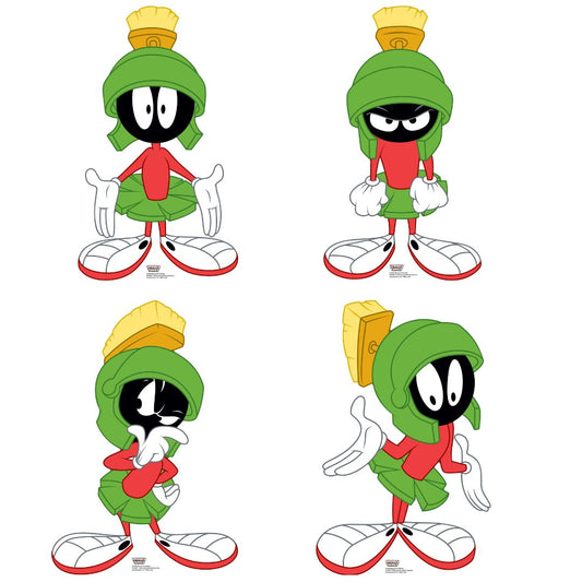 SC4640 Marvin The Martian Star Mini Multi Pack Cardboard Cut Out Height 60cm