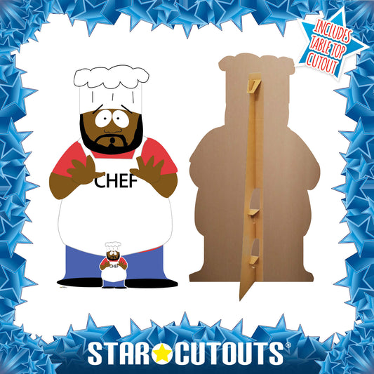 SC4703 South Park Chef  Cardboard Cut Out Height 164cm