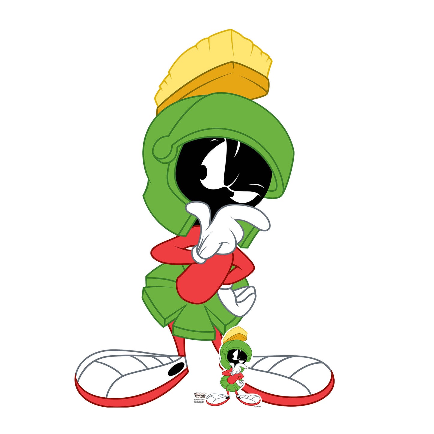 SC4738 Marvin The Martian Hmm Pose Cardboard Cut Out Height 135cm