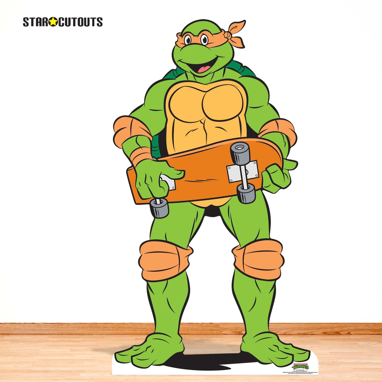 SC4763 TMNT Michelangelo Teenage Mutant Ninja Turtles Cardboard Cutouts Height 135cm