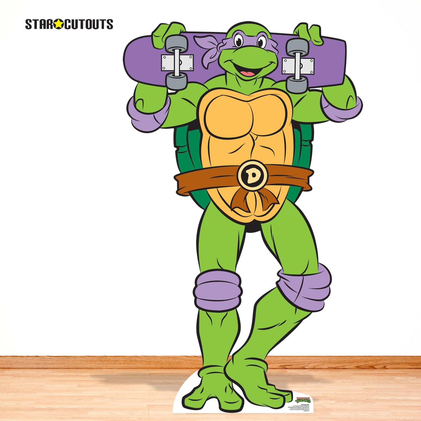 SC4764 TMNT Donatello Teenage Mutant Ninja Turtles Cardboard Cutouts Height 135cm