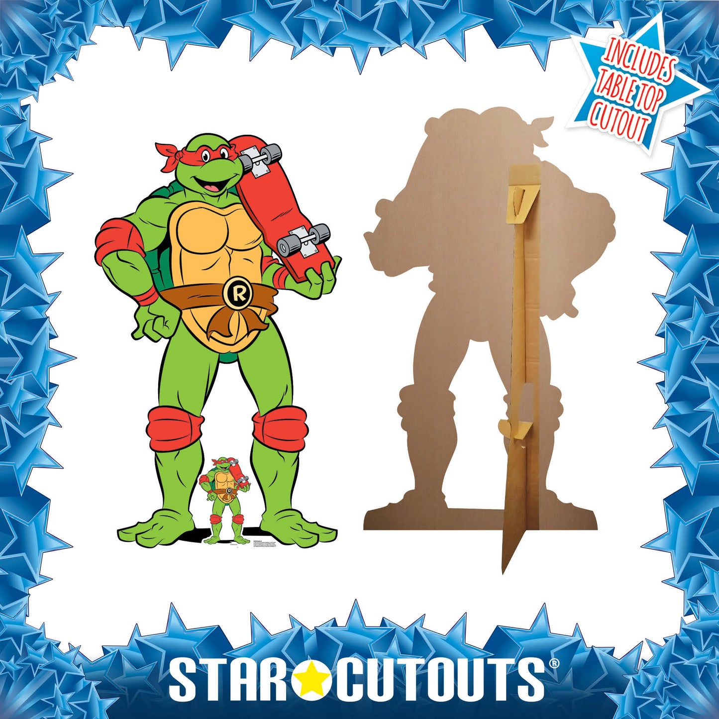 SC4765 TMNT Raphael Teenage Mutant Ninja Turtles Cardboard Cutouts Height 133cm