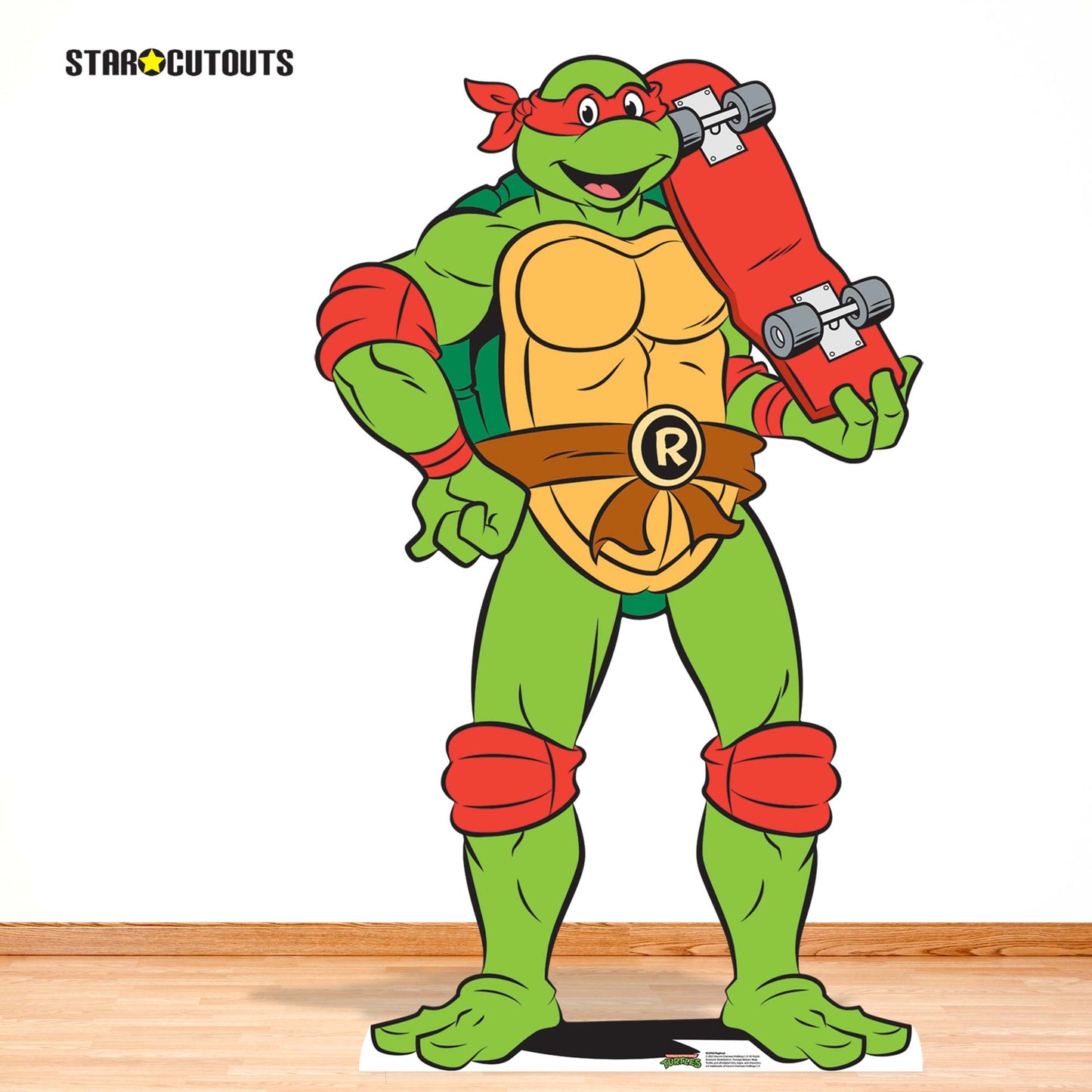 SC4765 TMNT Raphael Teenage Mutant Ninja Turtles Cardboard Cutouts Height 133cm