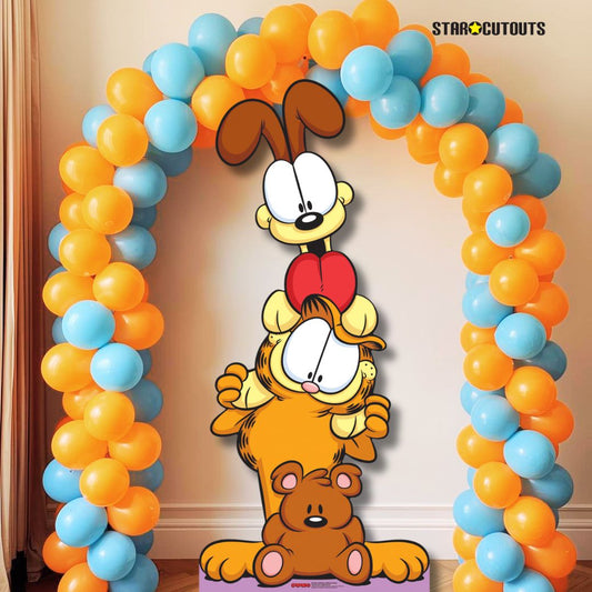 SC4780 Garfield Group Stack Cardboard Cutouts Height 191cm