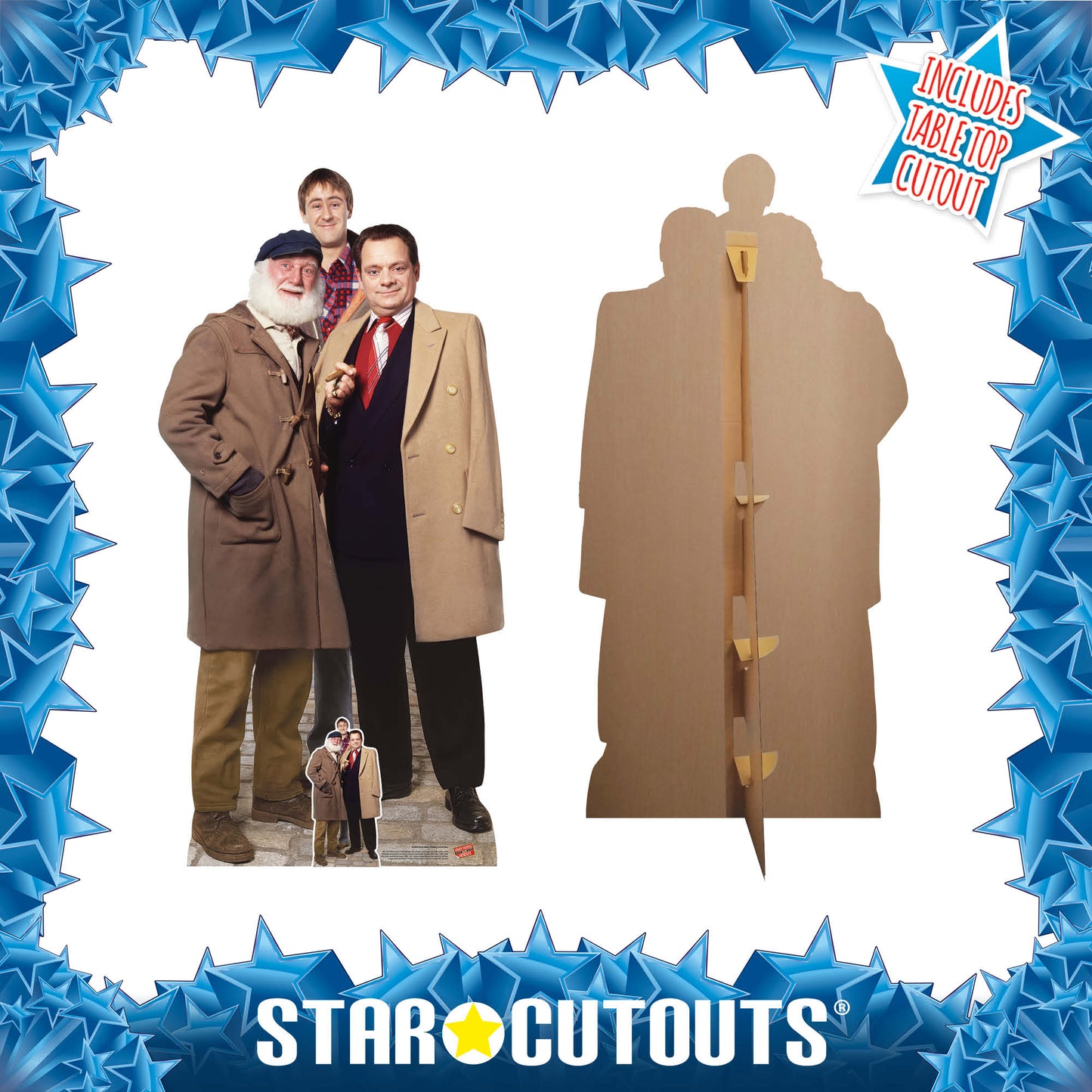 SC4804 Albert, Rodney, and Del Boy Cardboard Cut Out Height 191cm
