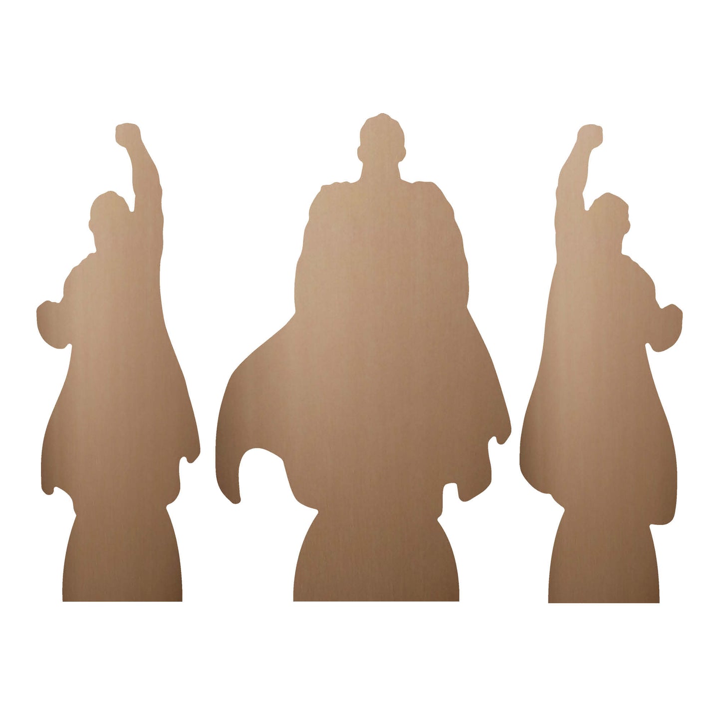 SC4805 Superman Look Up Three Shelf Top Pack Cardboard Cut Out Height 31cm