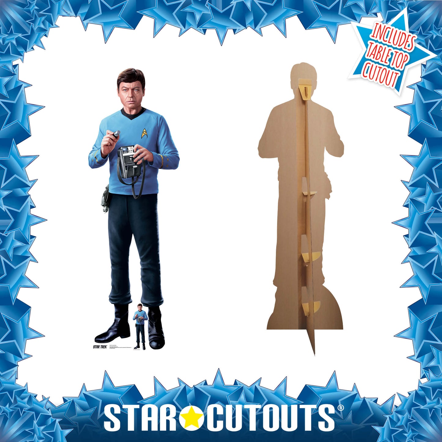 SC4813 Leonard McCoy Star Trek Cardboard Cutout Height 180cm