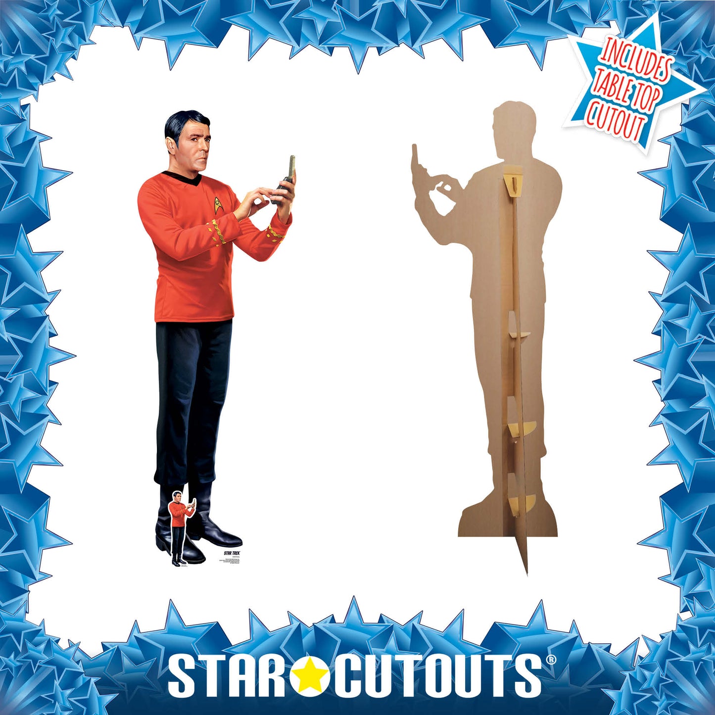 SC4818 Scotty Star Trek Cardboard Cutout Height 175cm