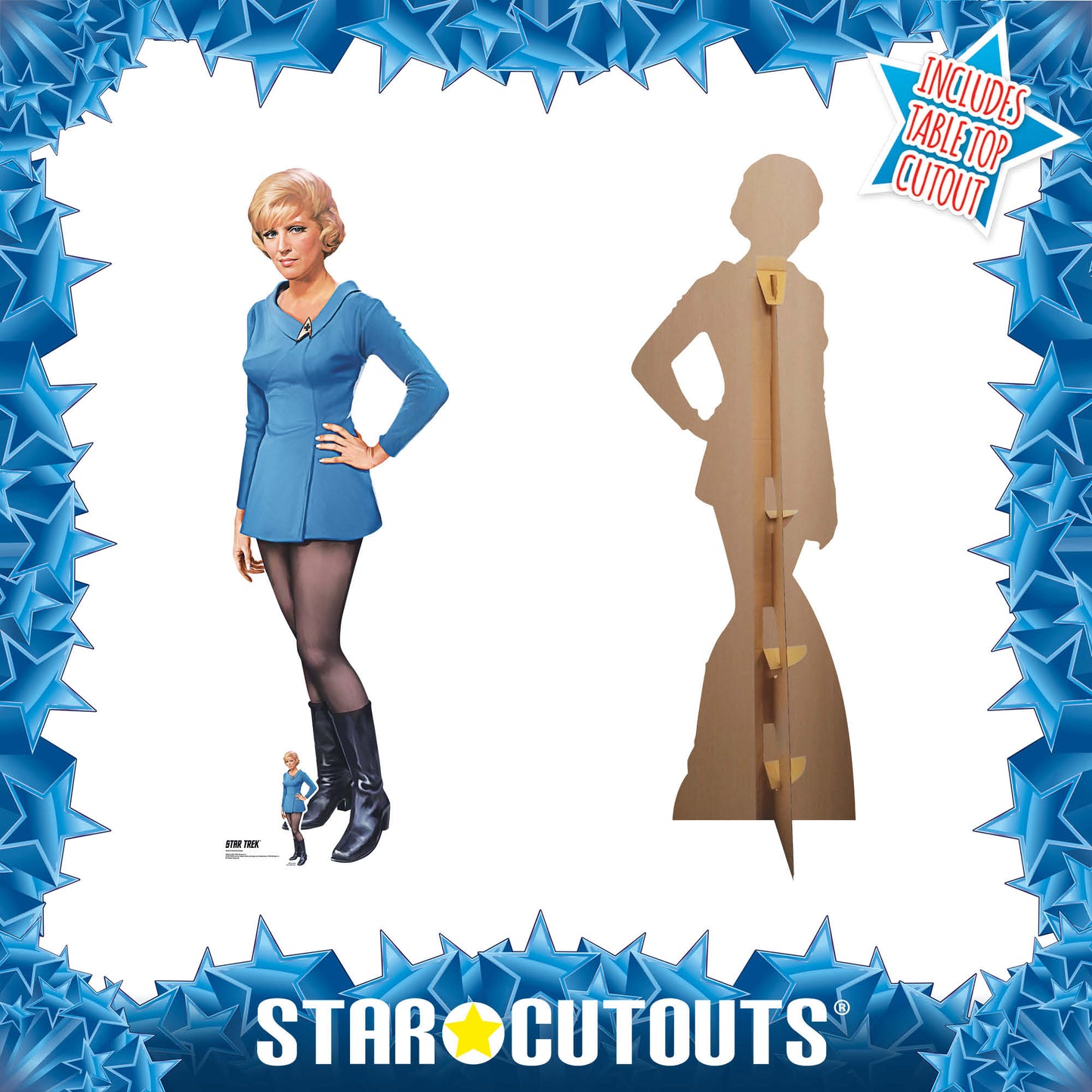 SC4819 Christine Chapel Star Trek Cardboard Cutout Height 179cm